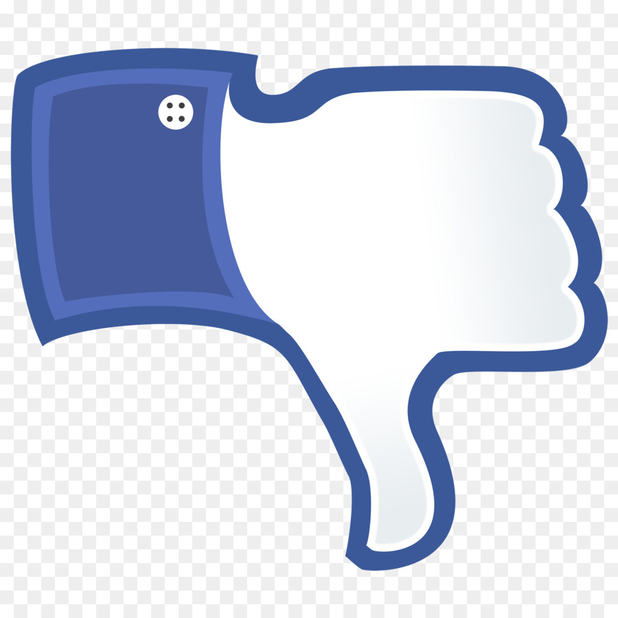 Social media Facebook Like button Thumb signal Blog - THUMBS DOWN png download - 2560*2560 - Free Transparent Social Media png Download.