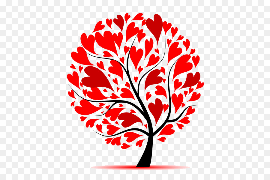 Tree Heart - tree png download - 600*600 - Free Transparent Tree png Download.