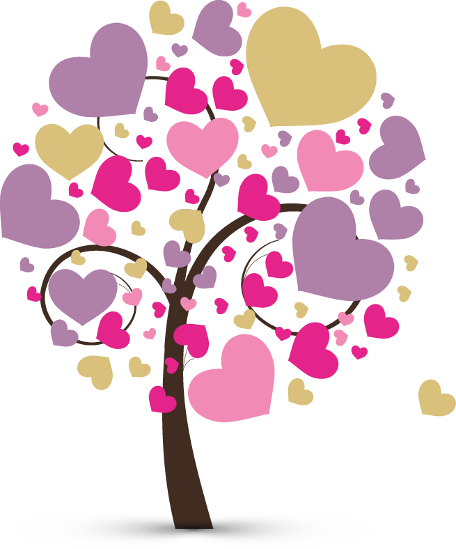 Logo Tree Font - heart tree png download - 655*788 - Free Transparent