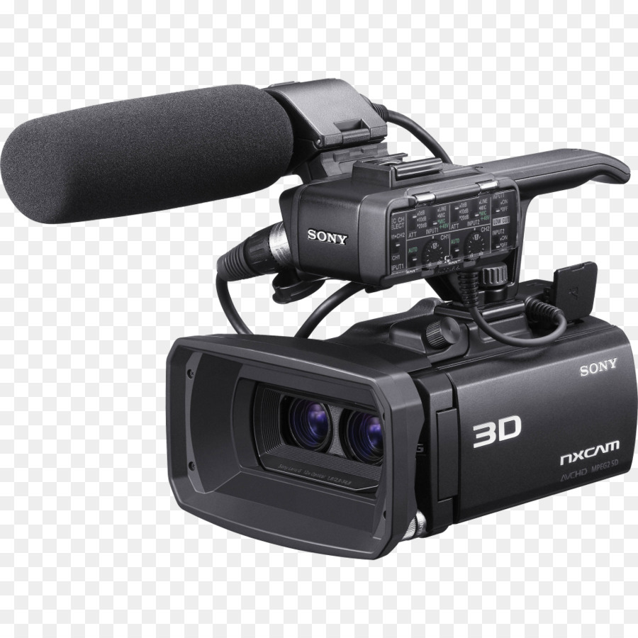Video Cameras XDCAM Sony NXCAM HXR-NX100 Exmor - Camera png download - 1000*1000 - Free Transparent Video Cameras png Download.
