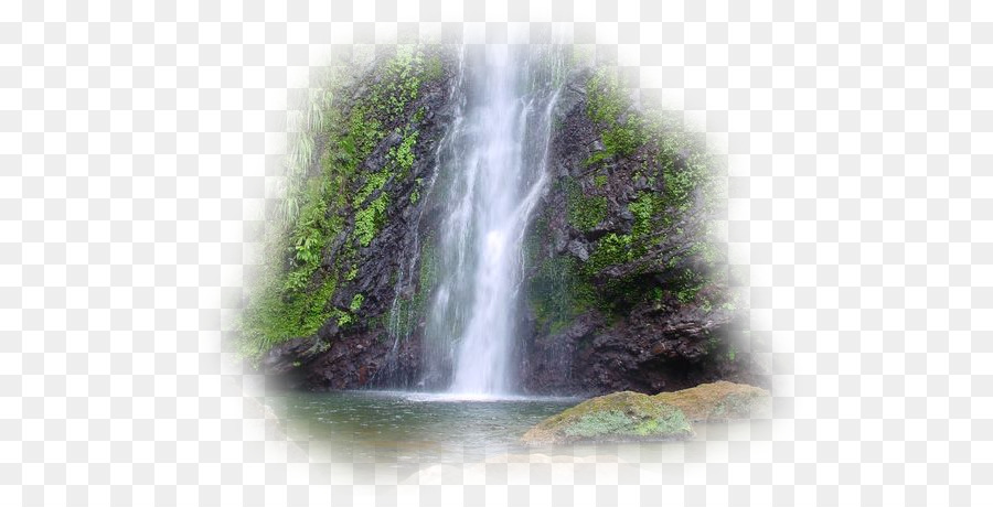 Waterfall Capesterre-Belle-Eau Les Fruits de Goyave Eau Garden - water png download - 600*450 - Free Transparent Waterfall png Download.