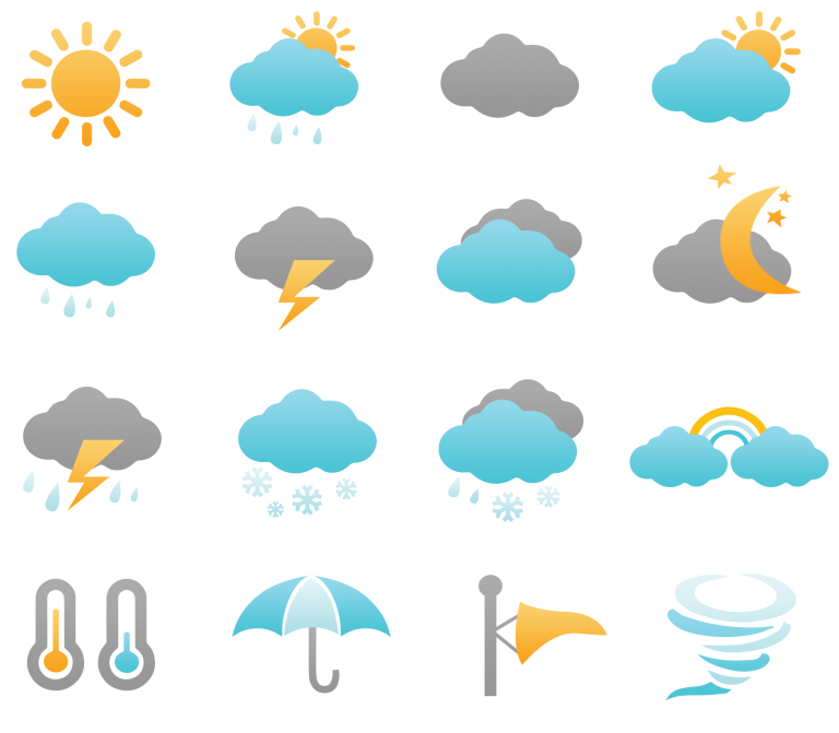 Weather Forecasting Computer Icons Weather Png Download 768 671 