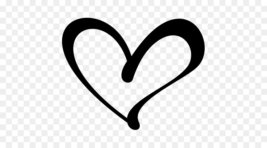 Heart Drawing Clip art - white heart png download - 500*500 - Free Transparent Heart png Download.