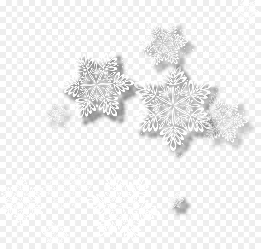 White Snowflake - Vector Snowflakes png download - 3753*3559 - Free Transparent White png Download.