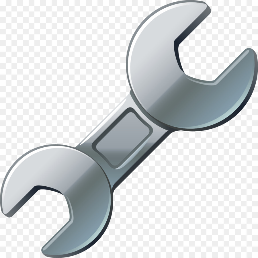Wrench Cartoon - Cartoon grey spanner png download - 1201*1201 - Free Transparent Wrench png Download.