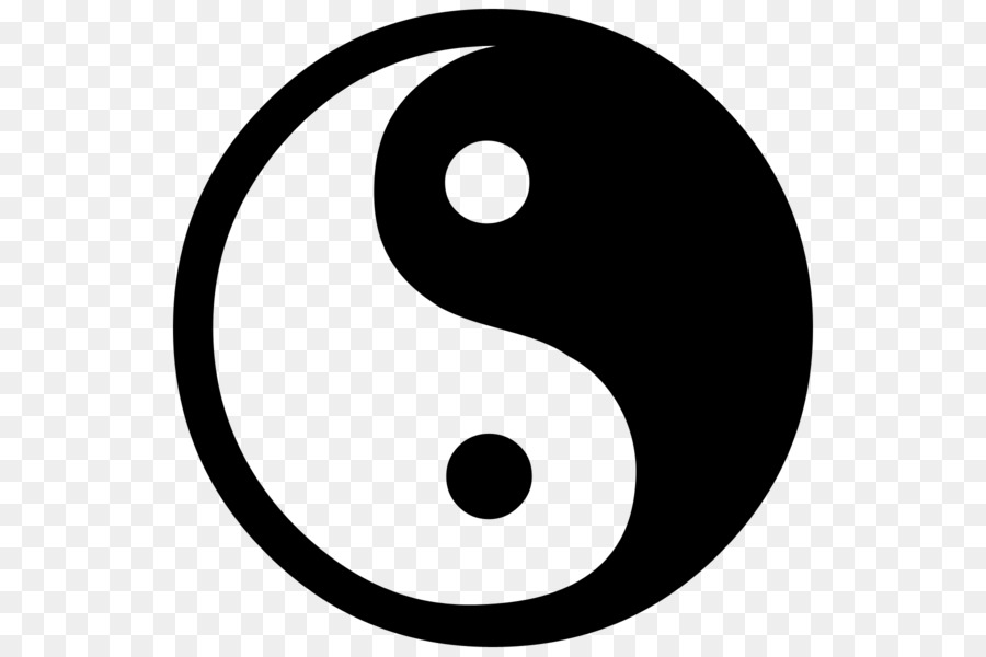 Yin and yang Computer Icons Clip art - yin yang png download - 600*600 - Free Transparent Yin And Yang png Download.