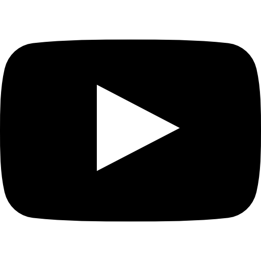 black youtube logo transparent background
