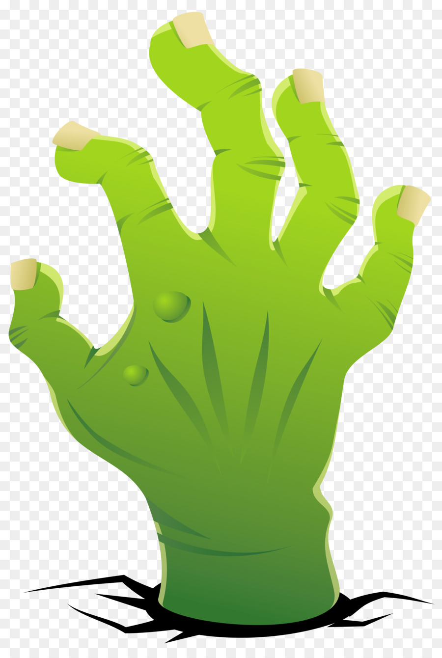 Plants vs. Zombies Computer Icons Clip art - Halloween Hand Cliparts png download - 3979*5899 - Free Transparent  png Download.
