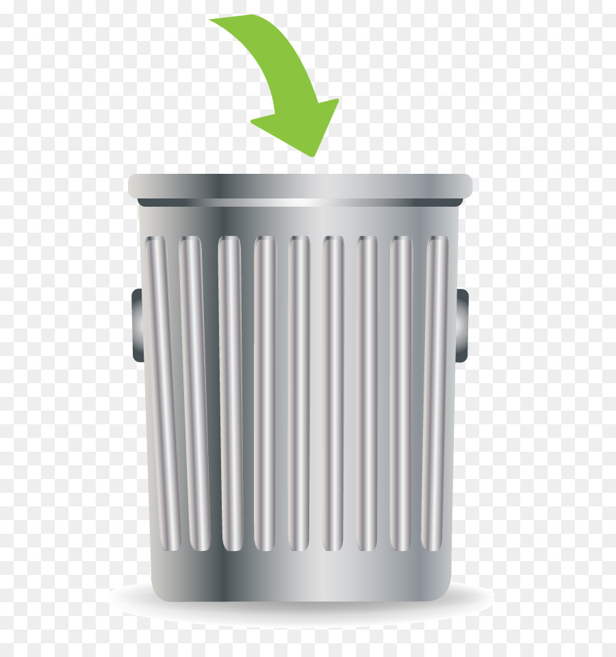 Waste container Recycling bin Paper - Vector metal trash can png download - 729*944 - Free Transparent Rubbish Bins  Waste Paper Baskets png Download.