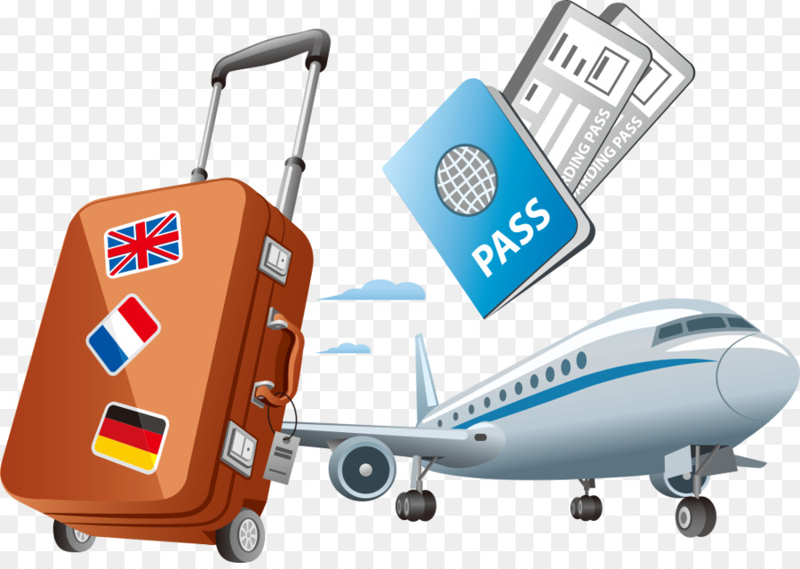 Air travel Clip art - Vector foreign travel passport png download - 993*698 - Free Transparent Air Travel png Download.