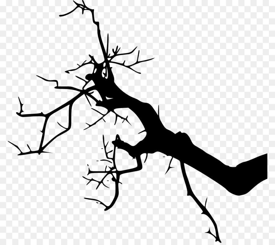 Clip art Silhouette Portable Network Graphics Branch Image - tree branch png silhouette png download - 850*793 - Free Transparent Silhouette png Download.