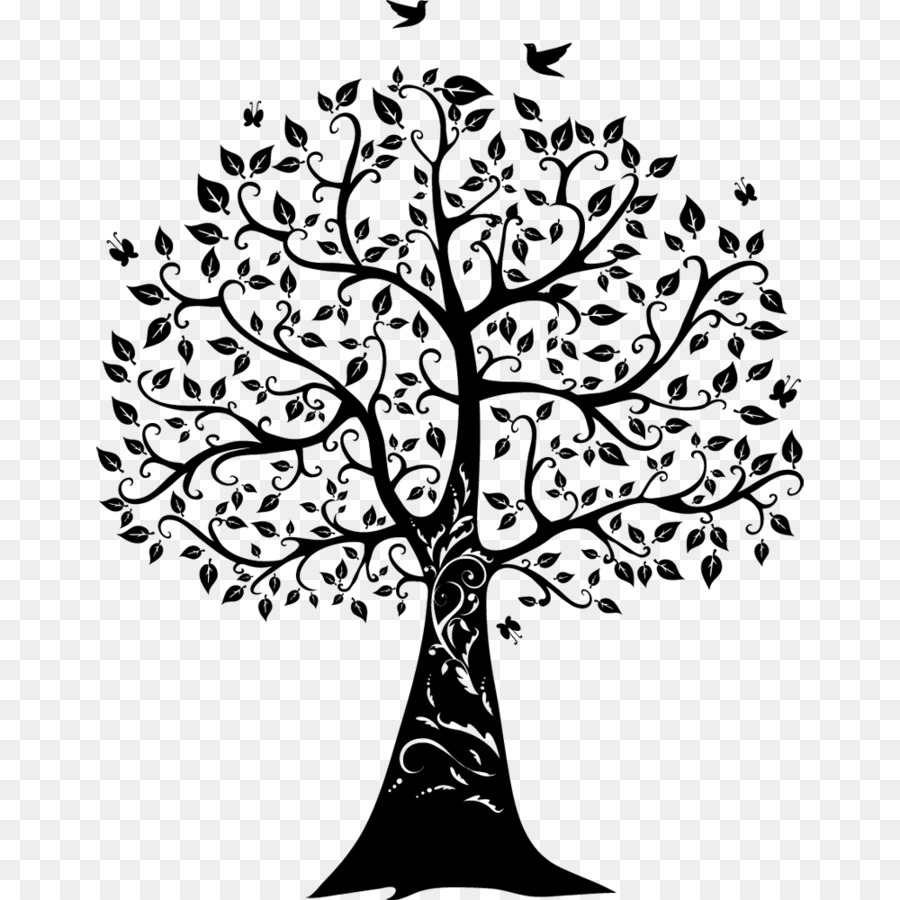 Paper Wall decal Tree of life - family tree png download - 1000*1000 - Free Transparent Paper png Download.