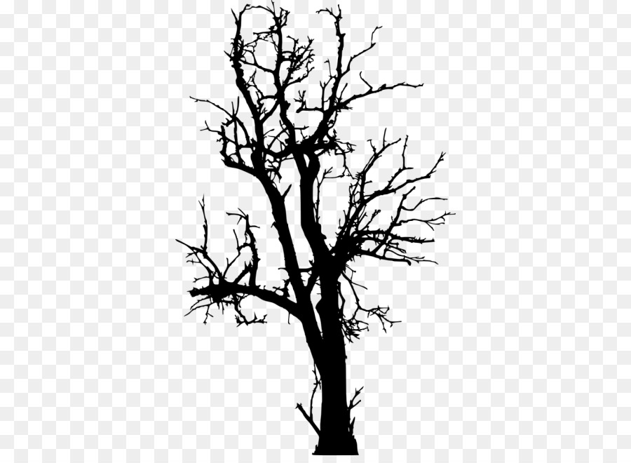 Portable Network Graphics Clip art Tree Silhouette Image - tree of life drawing png monochrome photography png download - 400*649 - Free Transparent Tree png Download.