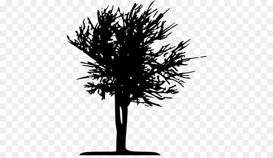 Twig Silhouette Black and white - Silhouette png download - 512*512 - Free Transparent Twig png Download.