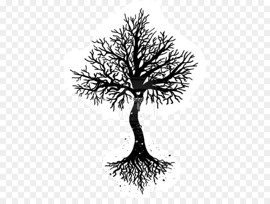 Tattoo Drawing Tree Sketch - tree png download - 736*998 - Free Transparent  png Download. - Clip Art Library