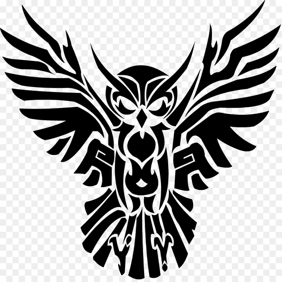 Owl Tattoo artist Tribal Gear Drawing - owl png download - 1000*993 - Free Transparent Owl png Download.