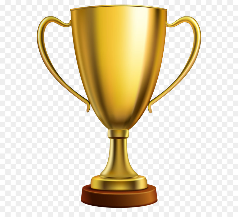 Trophy Gold Clip art - Gold Cup Trophy PNG Clipart Image png download - 5022*6206 - Free Transparent Trophy png Download.