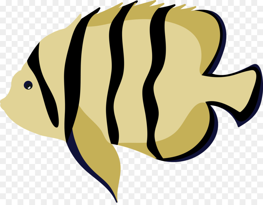 Ornamental fish Euclidean vector Clip art - Yellow fish Vector png download - 3467*2666 - Free Transparent Fish png Download.