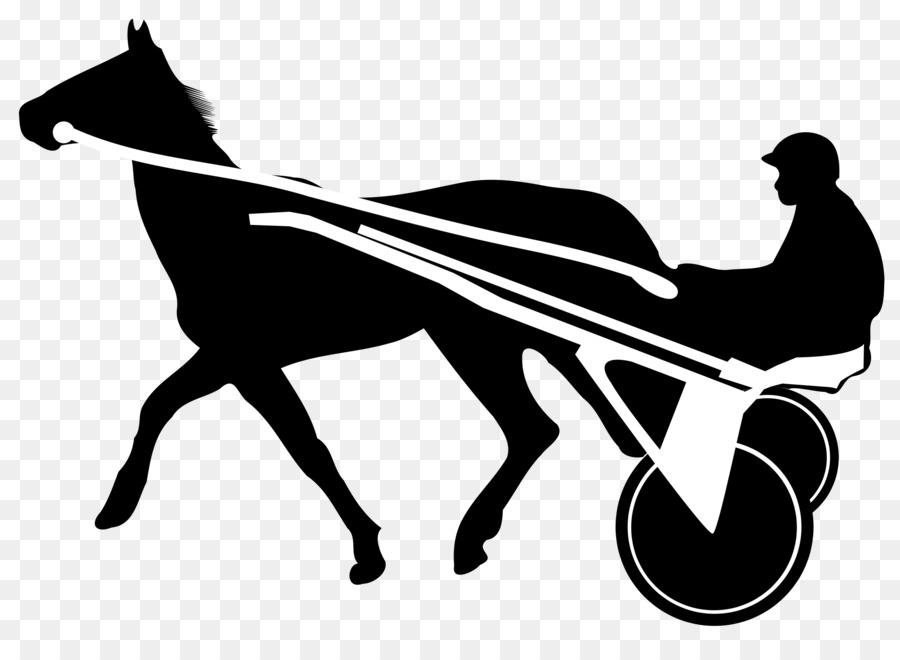 Horse Trot Harness racing Clip art - horse race png download - 2000*1436 - Free Transparent Horse png Download.