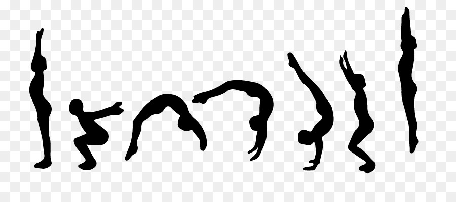Tumbling Handspring Gymnastics Cartwheel Flip - gymnastics png download - 876*389 - Free Transparent Tumbling png Download.
