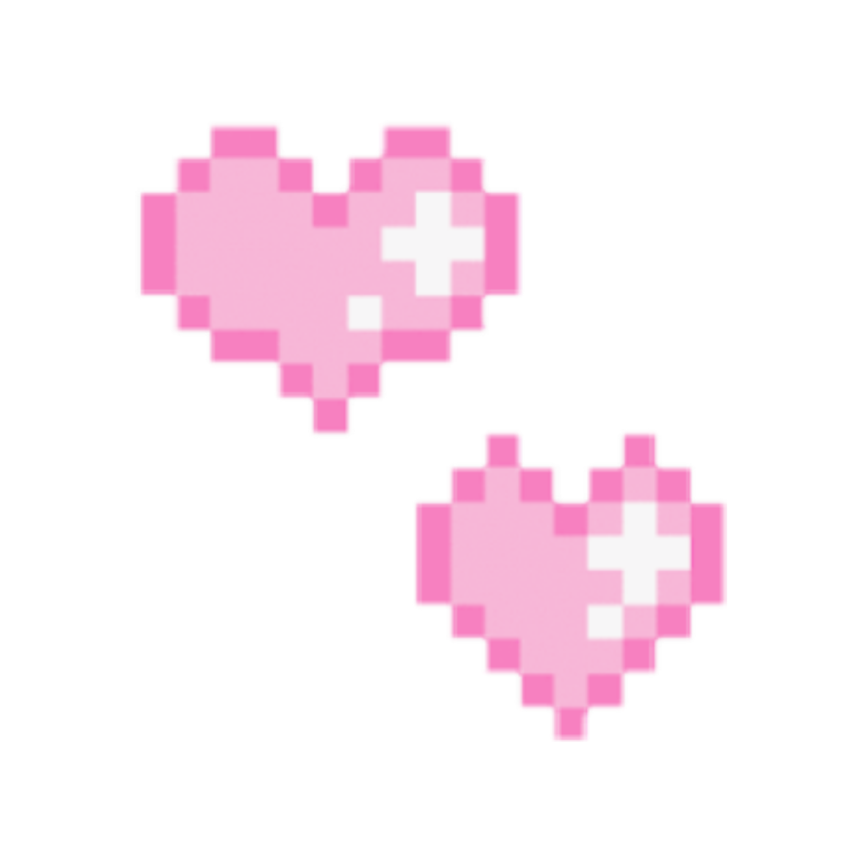 kawaii pixel heart png
