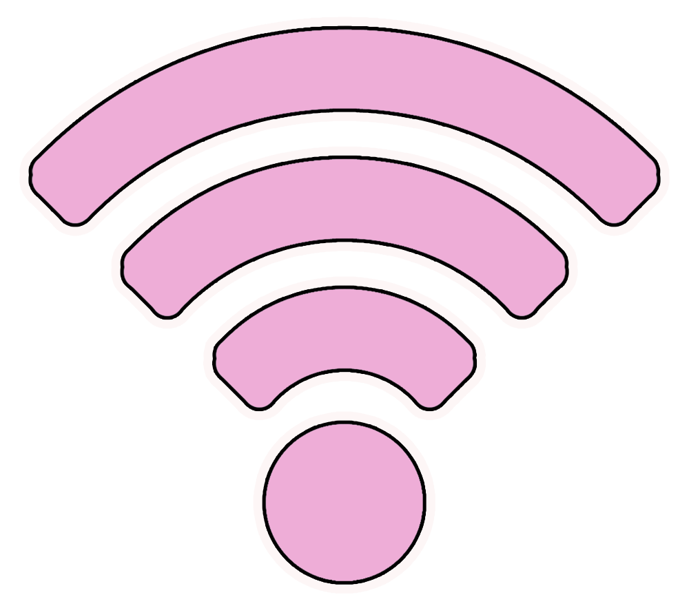 aesthetic pink sticker png
