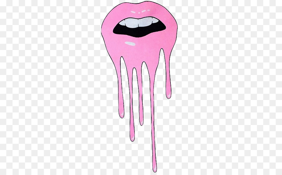 Lip T-shirt Mouth Computer Icons - tumblr png download - 500*560 - Free Transparent  png Download.