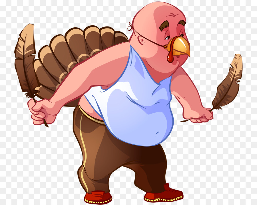 Cartoon Turkey meat Illustration - Peacock play man png download - 800*720 - Free Transparent  Cartoon png Download.