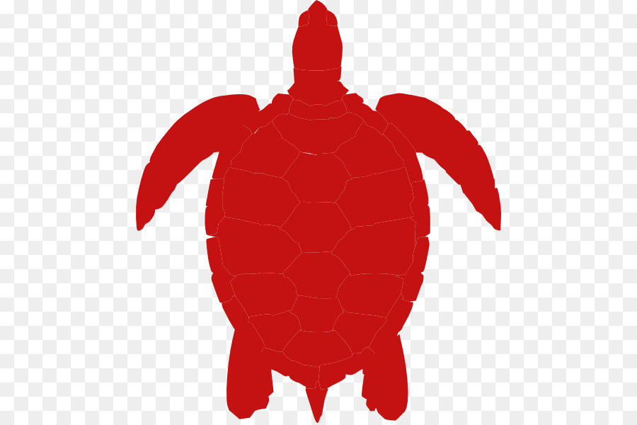 Sea turtle Silhouette Clip art - Red Sea Cliparts png download - 516*597 - Free Transparent Turtle png Download.