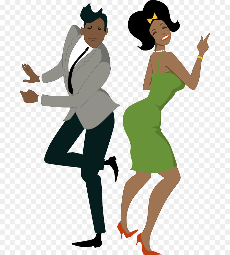 1960s 1950s Dance Twist - dancing,Men and women png download - 743*1000 - Free Transparent  png Download.