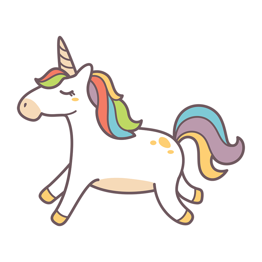 Unicorn Textile Zazzle Color Unicorn Png Download 900900 Free