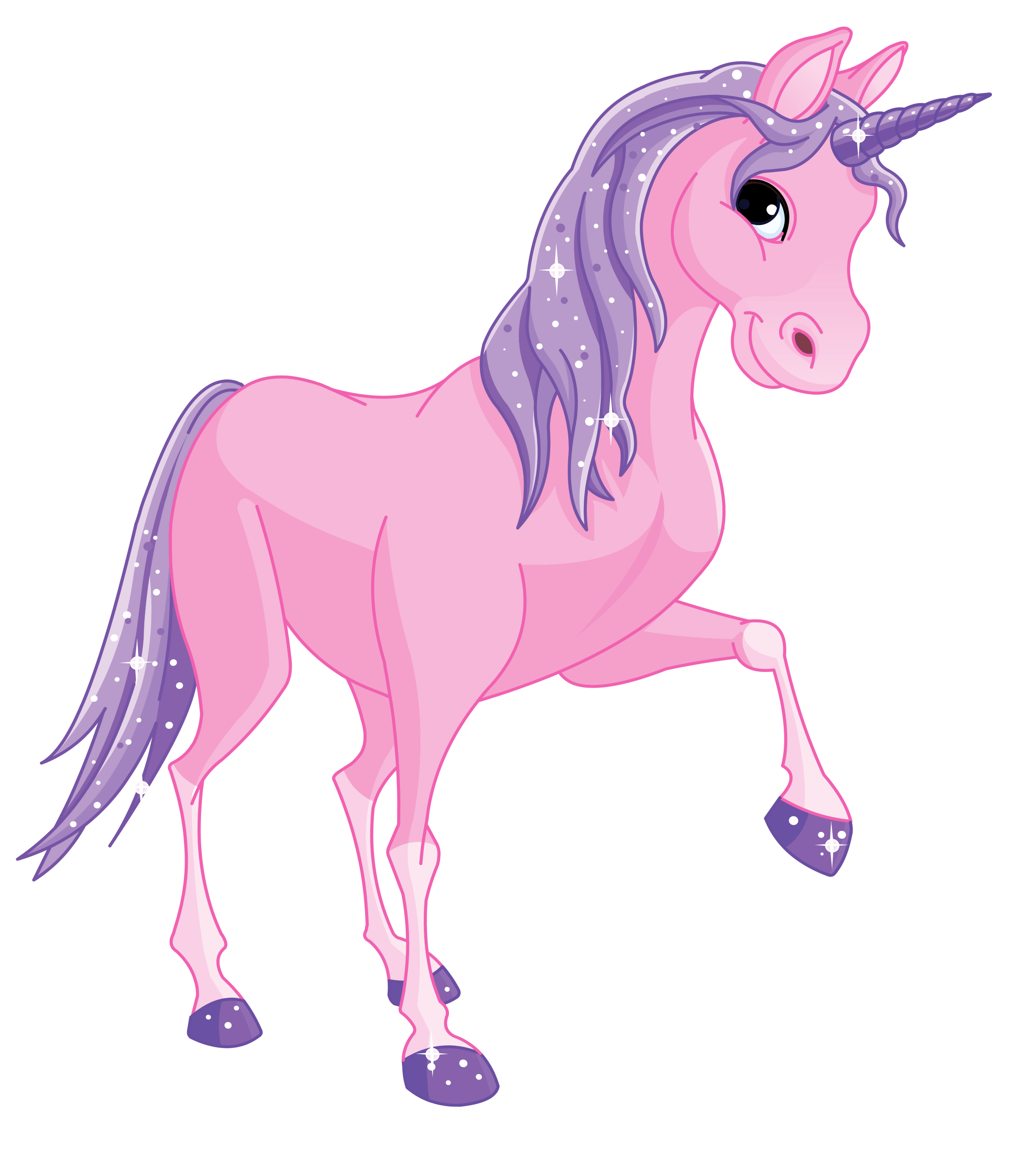Unicorn Pony Clip art - Pink Pony Transparent PNG Clipart Picture png