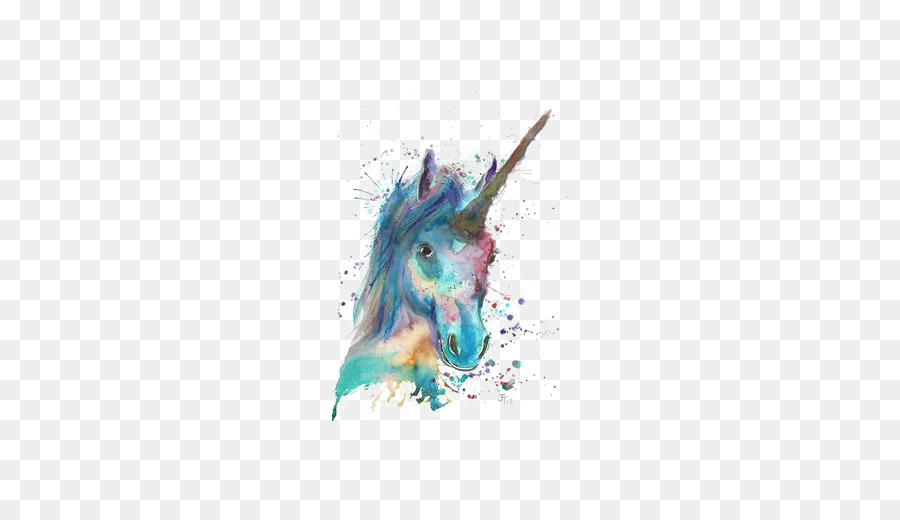 Unicorn Watercolor painting Canvas - Watercolor Unicorn png download - 510*510 - Free Transparent Unicorn png Download.