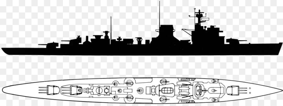 Heavy cruiser Battlecruiser Guided missile destroyer Armored cruiser Protected cruiser - Ship png download - 5314*1978 - Free Transparent Heavy Cruiser png Download.