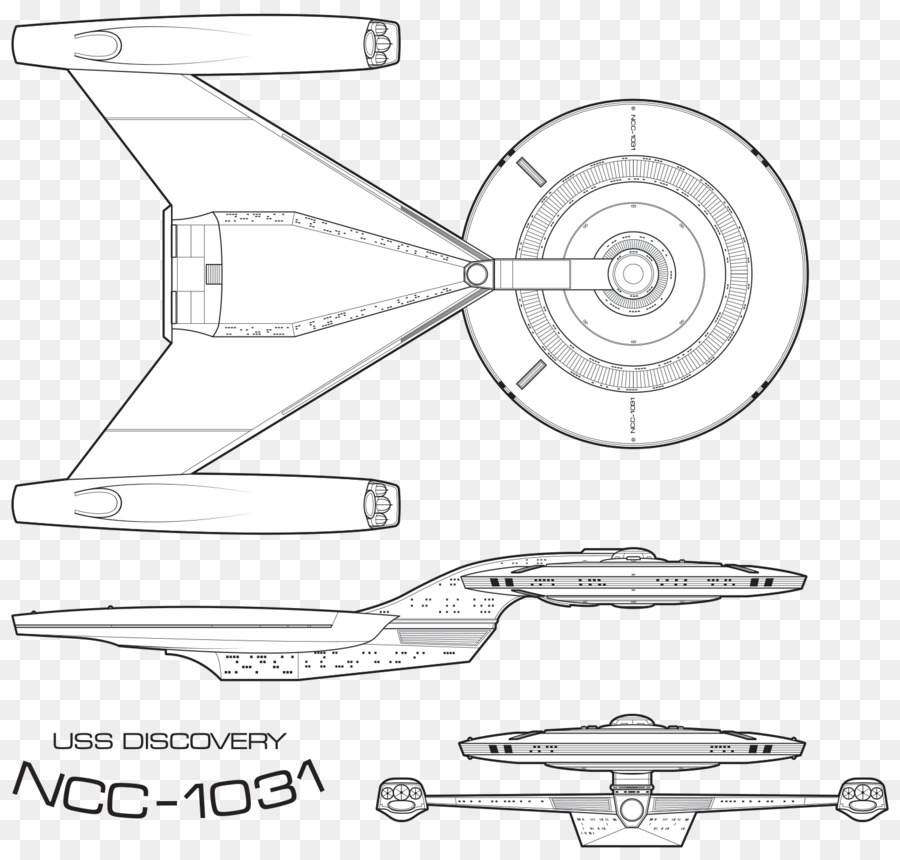 USS Discovery Star Trek Starship Enterprise Sketch - others png download - 1500*1429 - Free Transparent Uss Discovery png Download.