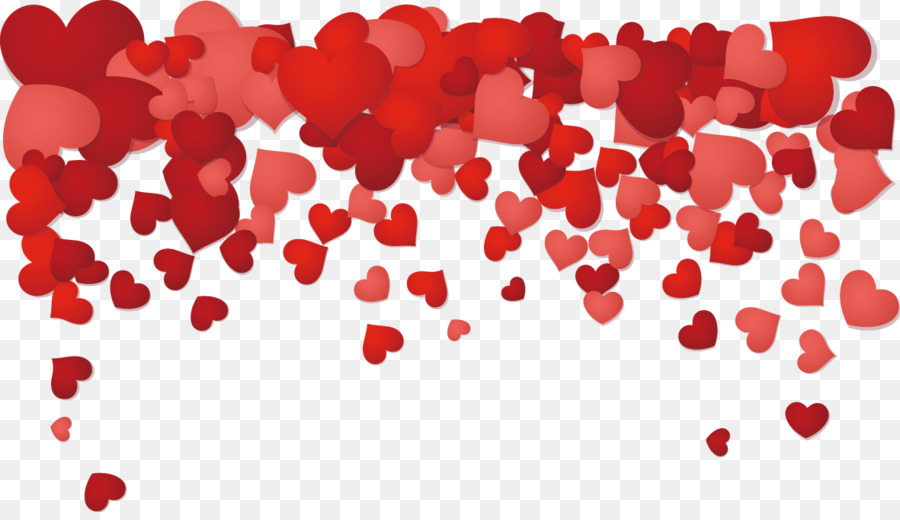 Valentines Day Heart Photography Illustration - Heart-shaped red rose petals png download - 1181*672 - Free Transparent Valentines Day png Download.
