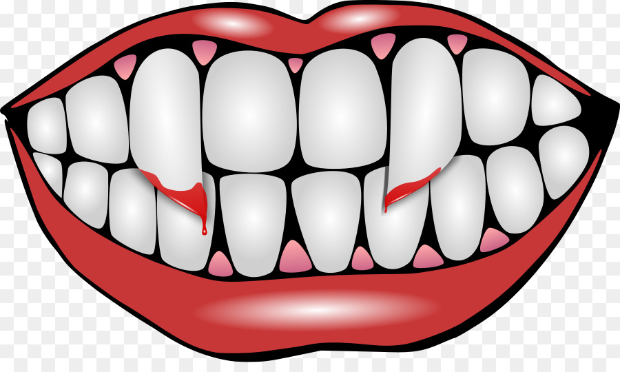 Tooth Clip art - Vampire png download - 900*526 - Free Transparent  png Download.