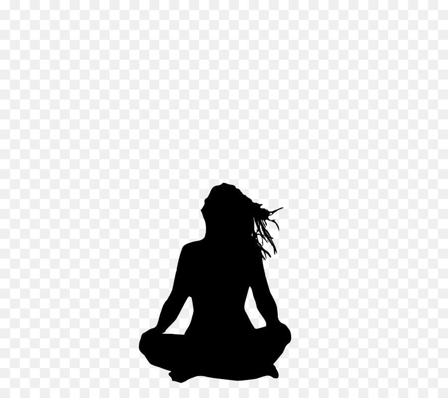 Yoga Silhouette Stencil Clip art - woman vector png download - 800*800 - Free Transparent Yoga png Download.