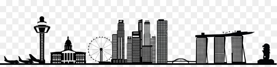 Singapore Skyline - Korea landmark png download - 1300*308 - Free Transparent Singapore png Download.