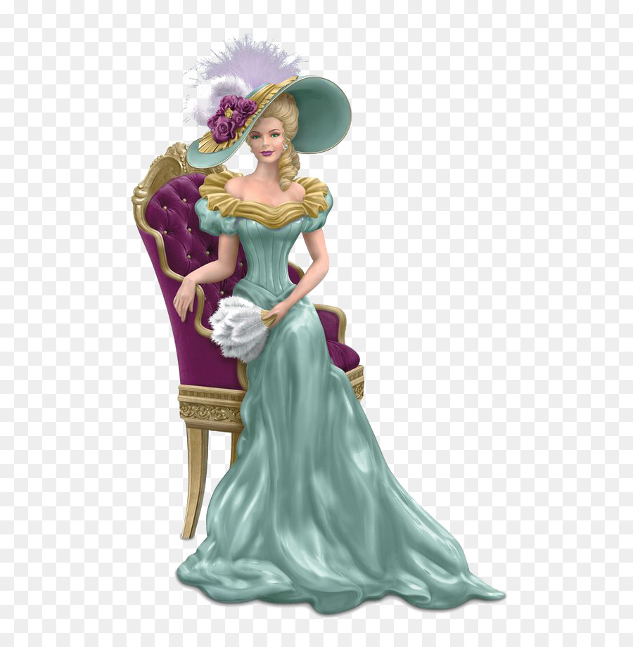 Victorian era Figurine Woman Lady Collectable - Europe and America palace girls png download - 564*919 - Free Transparent  png Download.