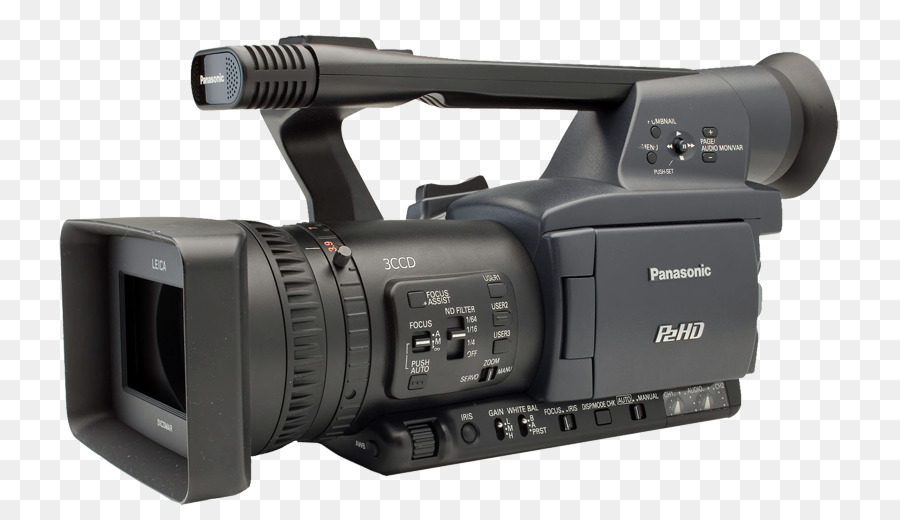 Panasonic P2 Camcorder High-definition video Camera - Video Recorder PNG Transparent Image png download - 800*513 - Free Transparent Panasonic png Download.