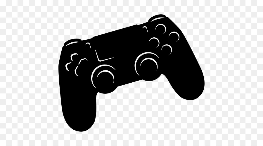 PlayStation 4 Xbox 360 controller Game Controllers - silhotte png download - 500*500 - Free Transparent Playstation png Download.