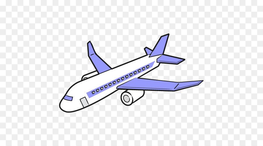 Airplane Narrow-body aircraft Silhouette - airplane png download - 500*500 - Free Transparent Airplane png Download.