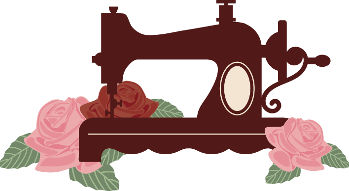 Sewing machine Silhouette Clip art - Vintage decorative elements png