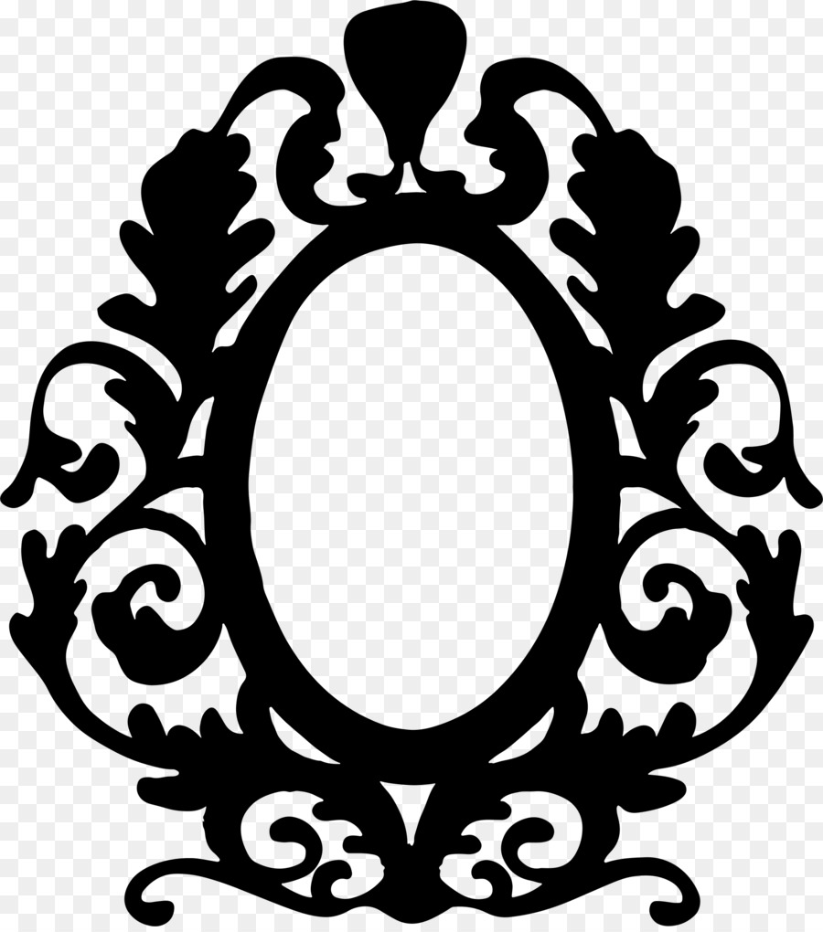 Silhouette Picture Frames Vintage - oval border png download - 2092*2356 - Free Transparent Silhouette png Download.