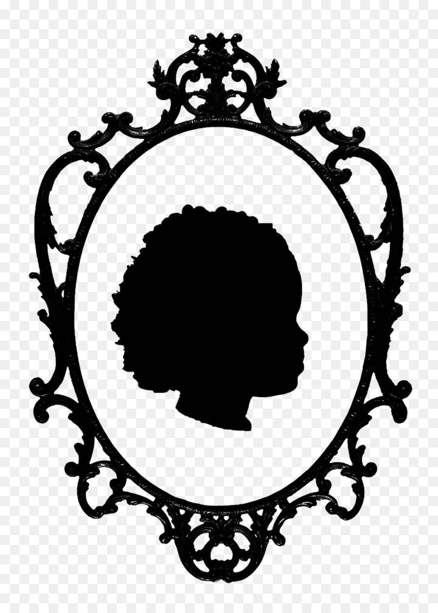 Picture Frames Mirror Vintage clothing Drawing Clip art - silhouette border png download - 1143*1600 - Free Transparent Picture Frames png Download.