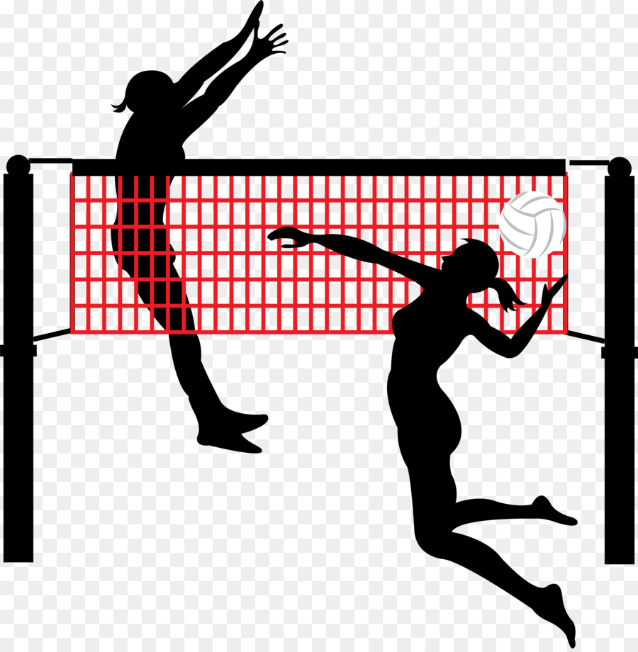 Beach volleyball Volleyball net Sport - Smash and block the volleyball player png download - 6028*6126 - Free Transparent Volleyball png Download.