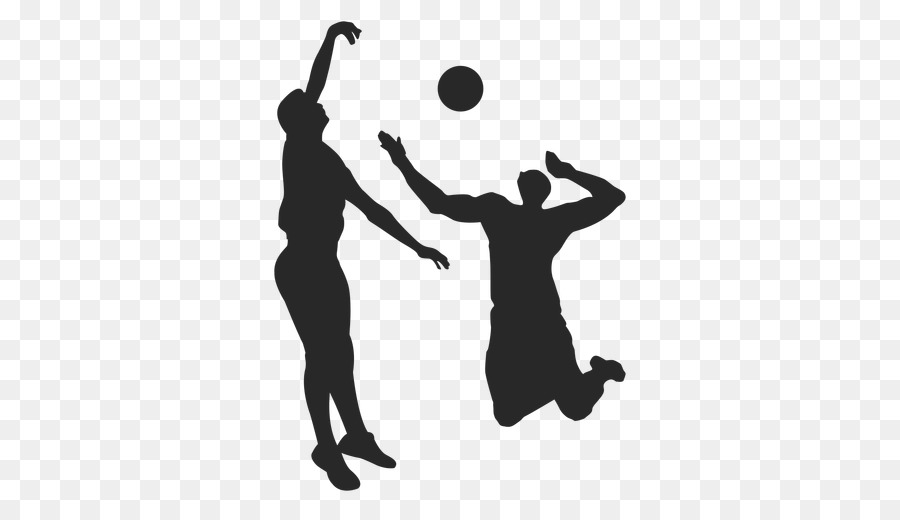 Volleyball player Silhouette Portable Network Graphics Clip art - volleyball png sport png download - 512*512 - Free Transparent Volleyball png Download.