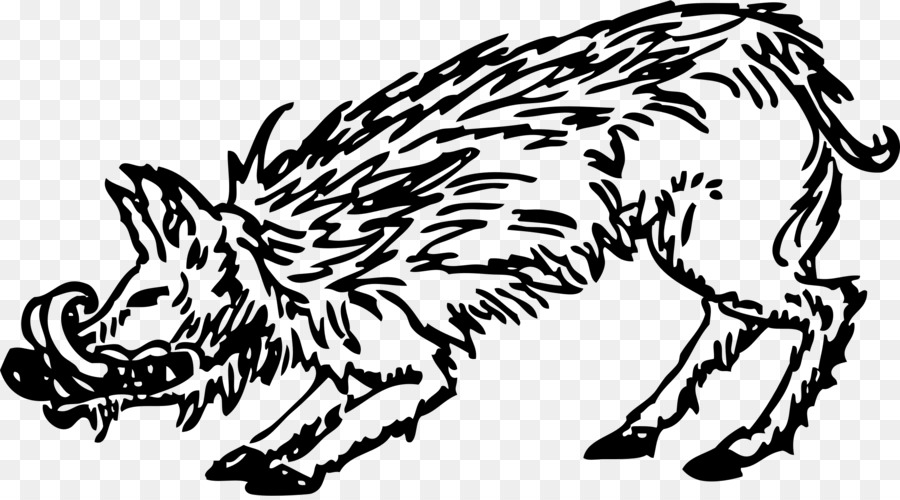 Common warthog Wild boar Clip art - W?LD png download - 2400*1322 - Free Transparent Common Warthog png Download.