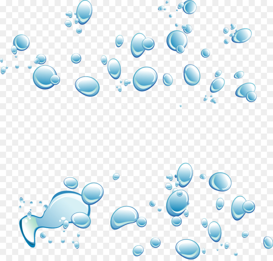 Drop Bubble Euclidean vector - Cartoon fine water droplets png download - 931*884 - Free Transparent Drop png Download.
